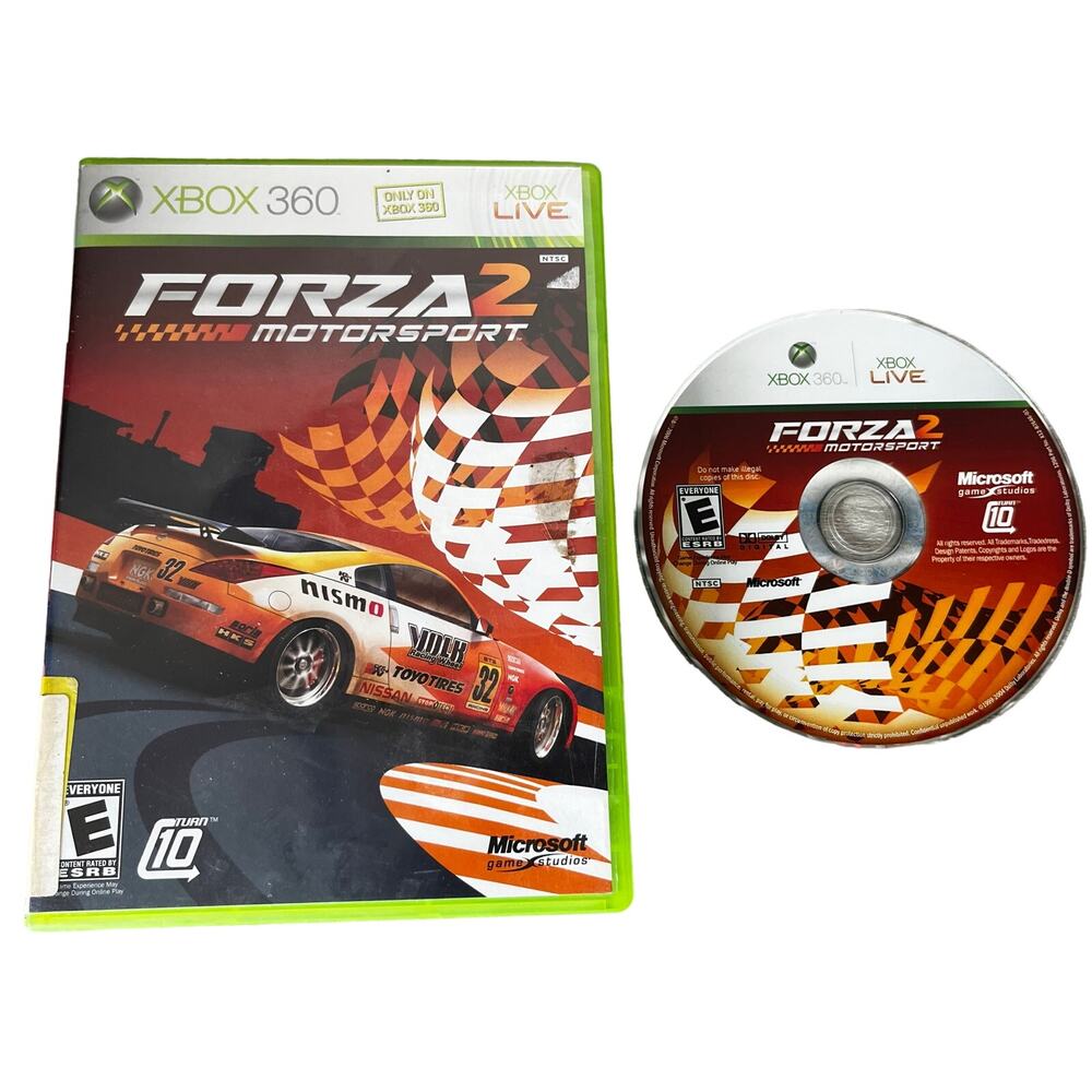XBOX 360 Forza 2 Motorsport Video Game With Case